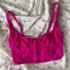 NWT UO \\ bustier corset top